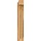 Ekena Millwork Traditional Block Rough Sawn Outlooker, Western Red Cedar, 6"W x 24"D x 36"H OUT06X24X36TRA05RWR - alternate 4